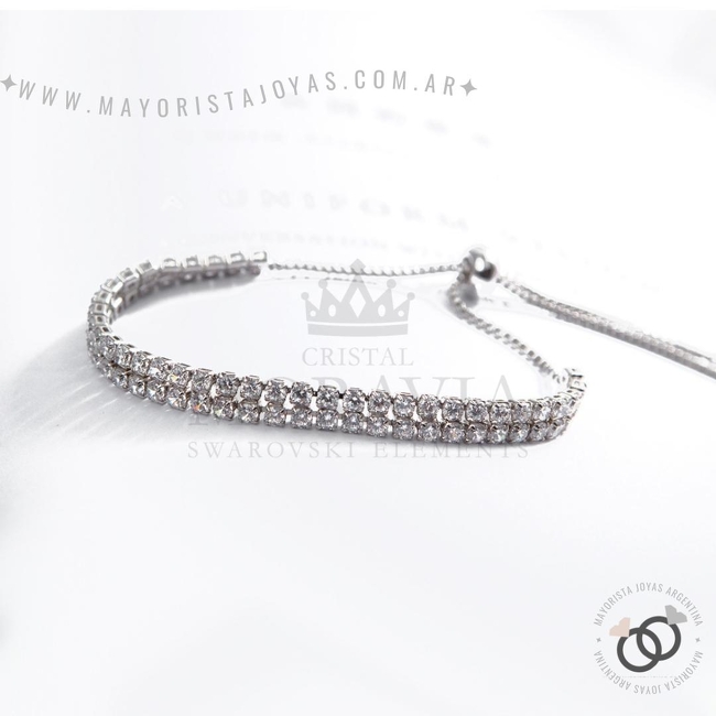 Pulsera con Cristal (MPU0018)