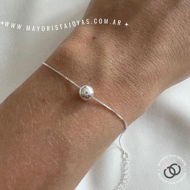 PULSERA PLATA LISA (PBL0142)