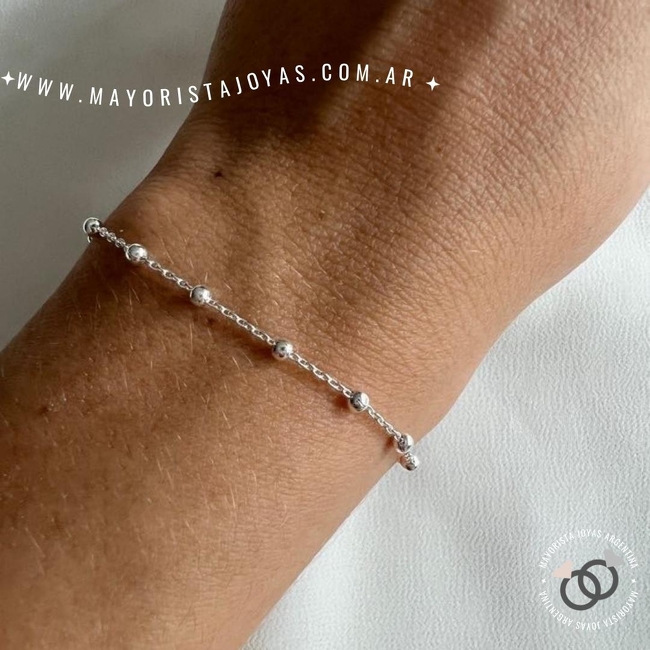 PULSERA PLATA LISA (PBL0139)