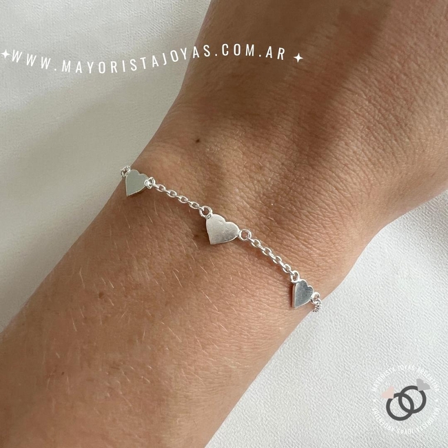 PULSERA PLATA LISA (PBL0145)