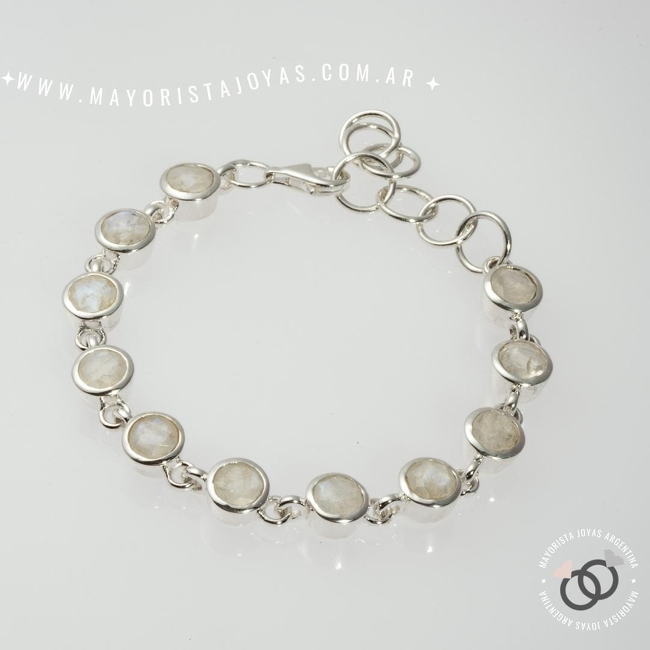 PULSERA PLATA PIEDRAS NATURALES (PBN070)