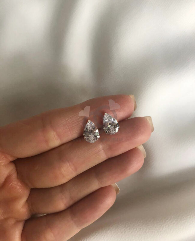 AROS PLATA Y CUBIC GOTITA (PPC0078)