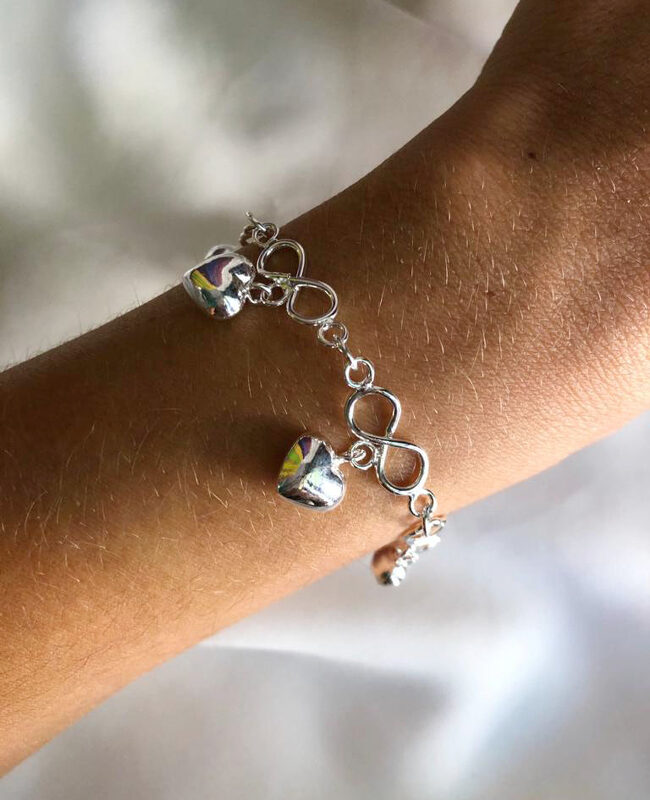 PULSERA PLATA LISA (PBL025)