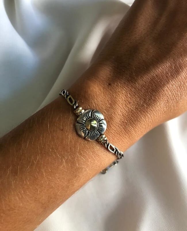 PULSERA PLATA Y ORO (PPO034)