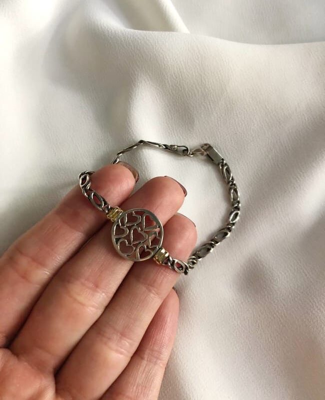 PULSERA PLATA Y ORO (PPO037)