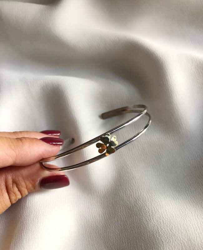 PULSERA PLATA Y ORO (PPO083)