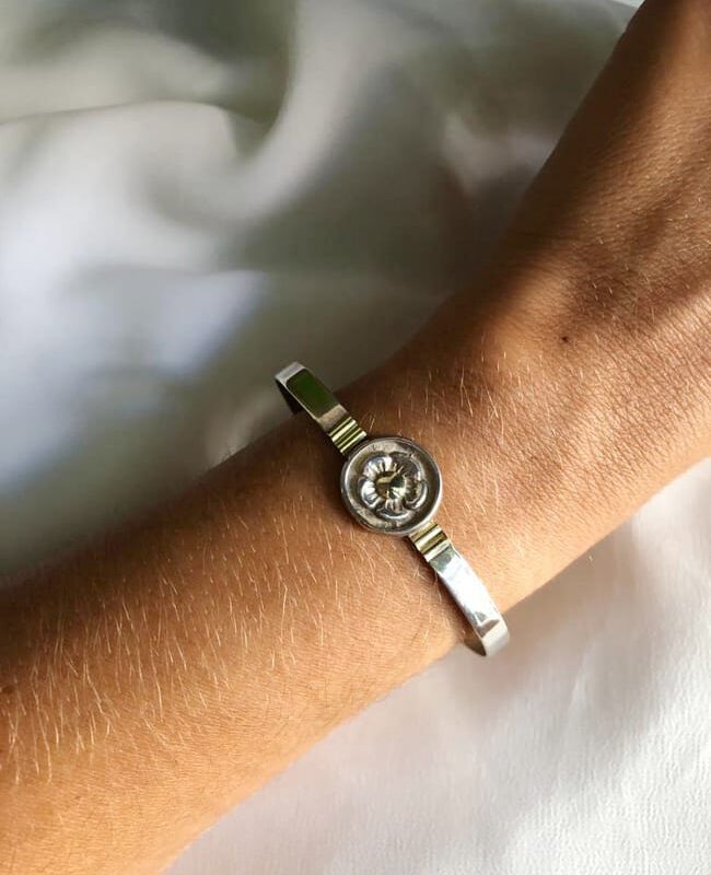 PULSERA PLATA Y ORO (PPO076)