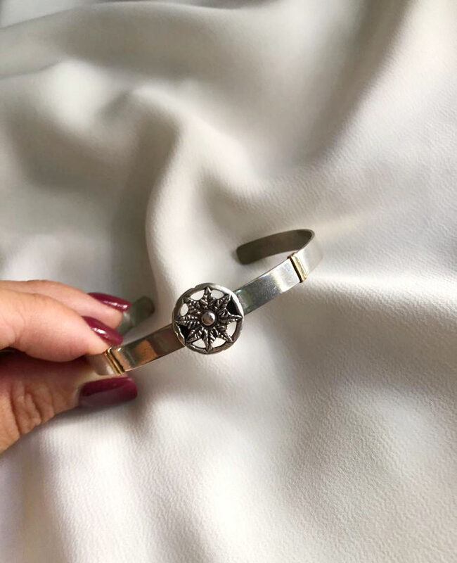 PULSERA PLATA Y ORO (PPO074)