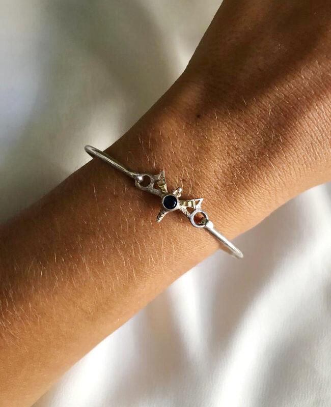 PULSERA PLATA Y ORO (PPO108)