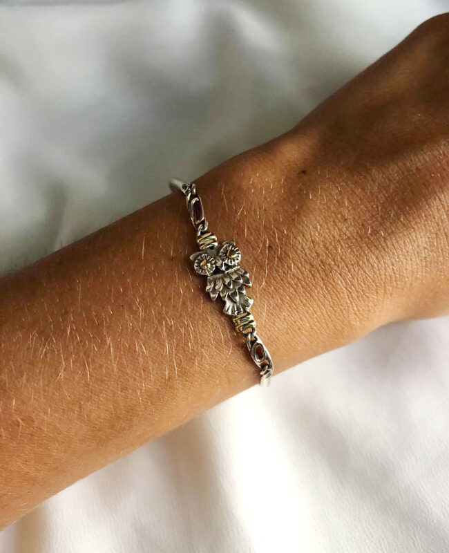 PULSERA PLATA Y ORO (PPO099)