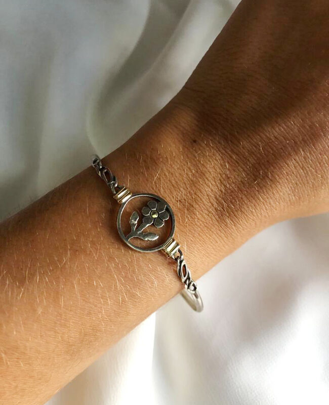 PULSERA PLATA Y ORO (PPO100)