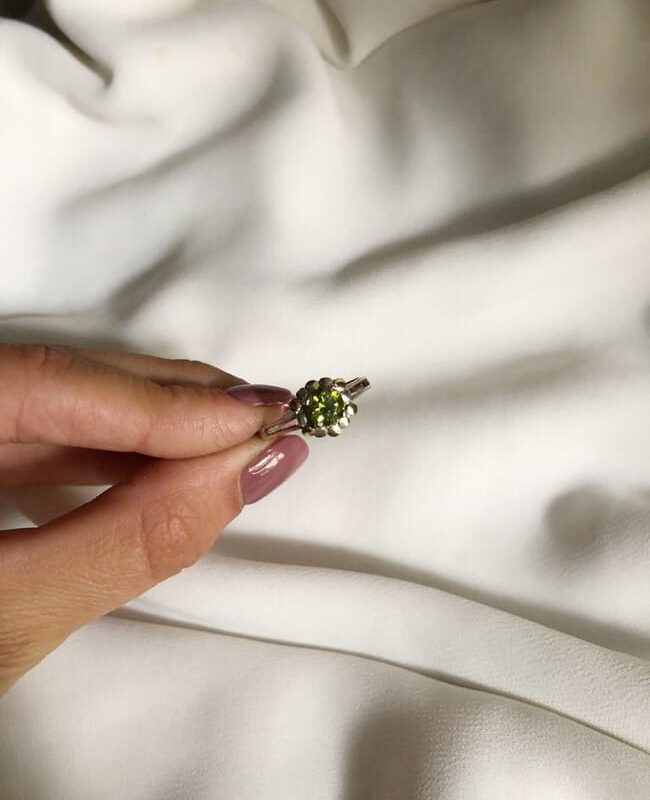 ANILLO PLATA Y ORO (POA031)