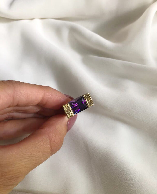 ANILLO PLATA Y ORO (POA080)