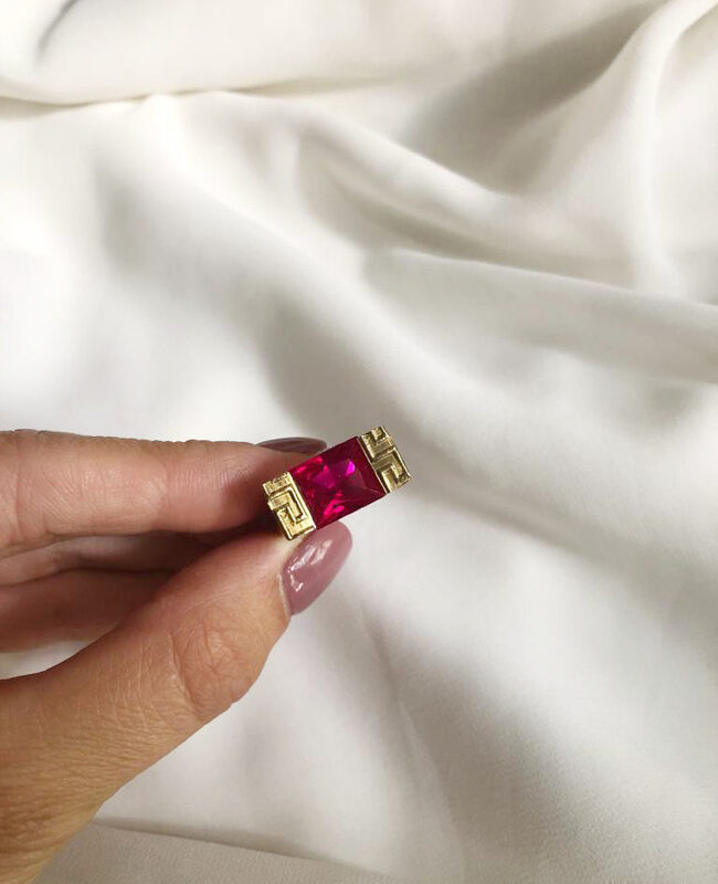 ANILLO PLATA Y ORO (POA079)