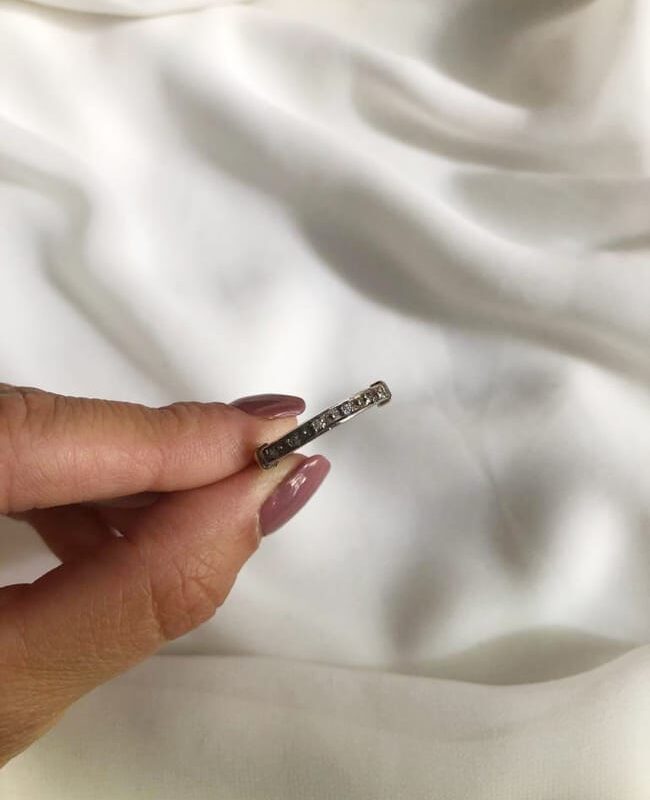 ANILLO PLATA Y ORO (POA048)