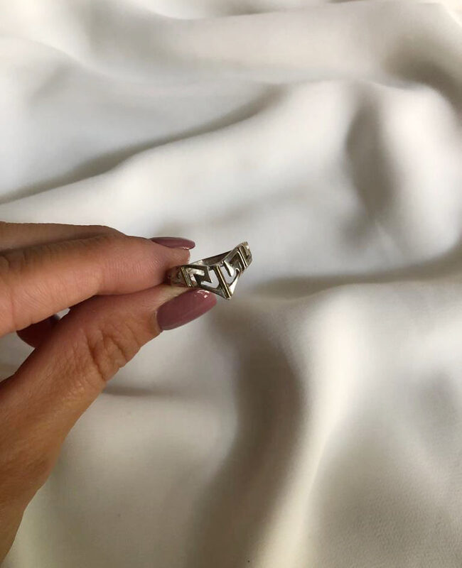 ANILLO PLATA Y ORO (POA265)