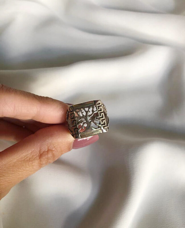 ANILLO PLATA Y ORO (POA184)