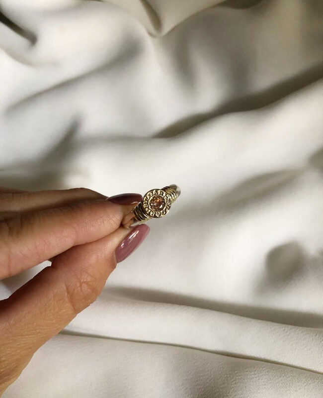 ANILLO PLATA Y ORO (POA083)