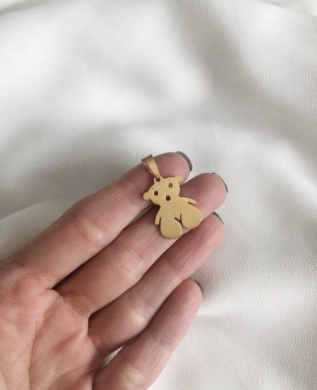 DIJE ACERO DORADO (DAD008)