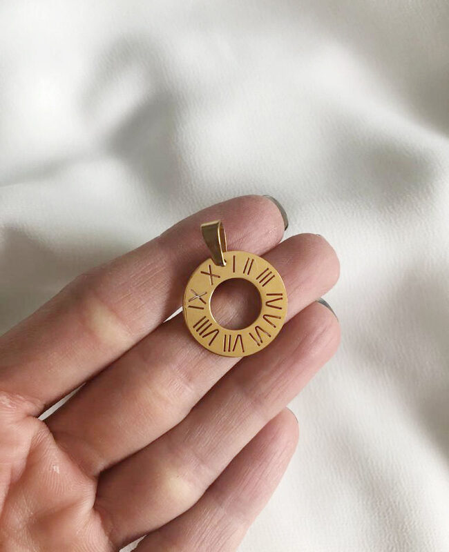 DIJE ACERO DORADO (DAD010)