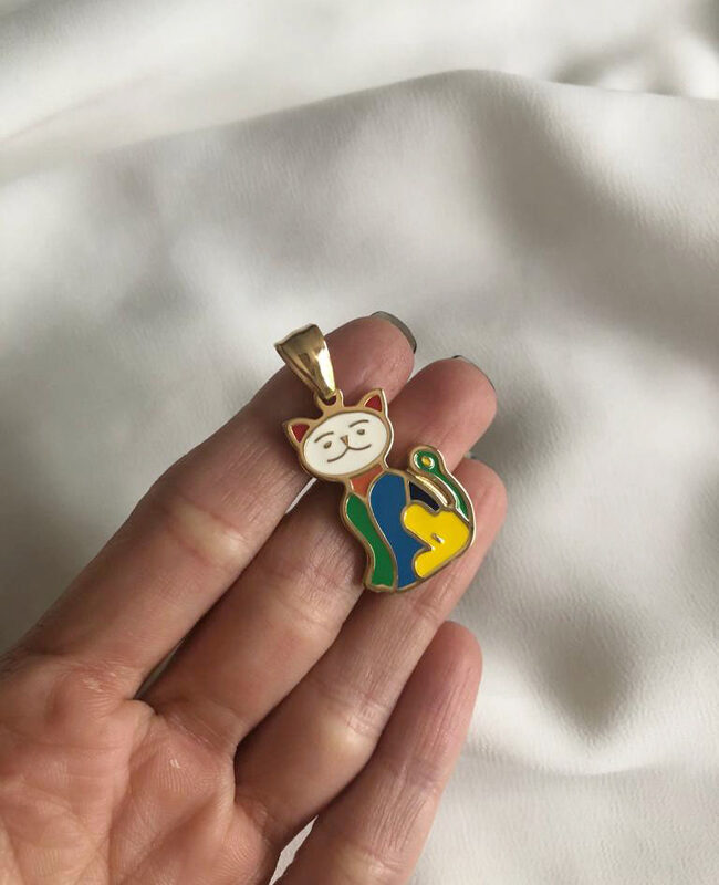 DIJE ACERO DORADO (DAD137)