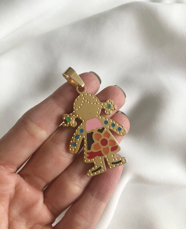 DIJE ACERO DORADO (DAD146)