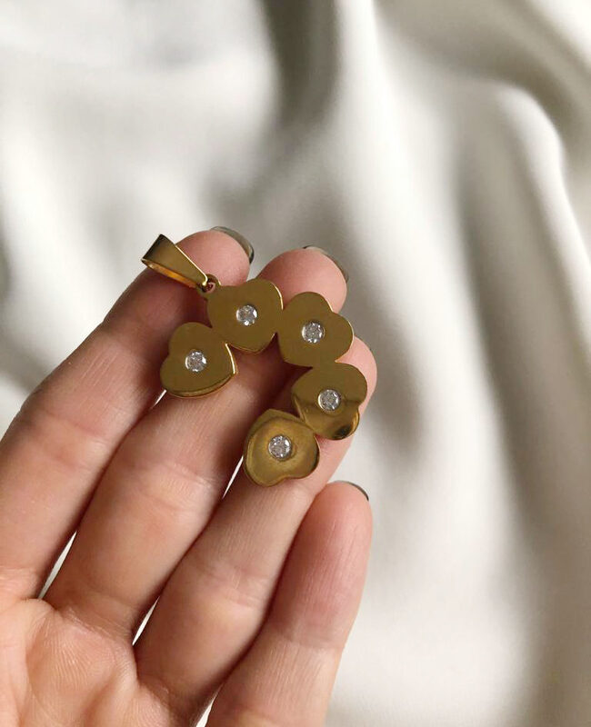 DIJE ACERO DORADO (DAD078)