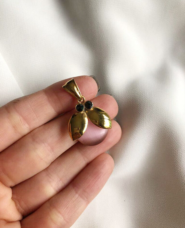 DIJE ACERO DORADO (DAD047)