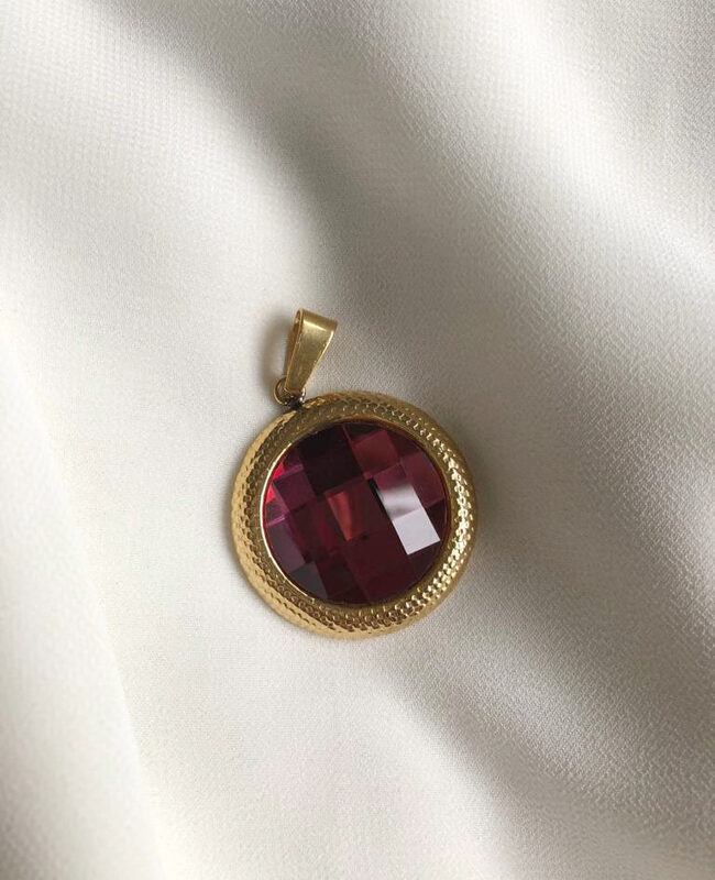 DIJE ACERO DORADO (DAD094)