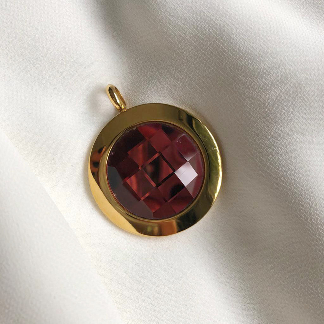 DIJE ACERO DORADO (DAD100)