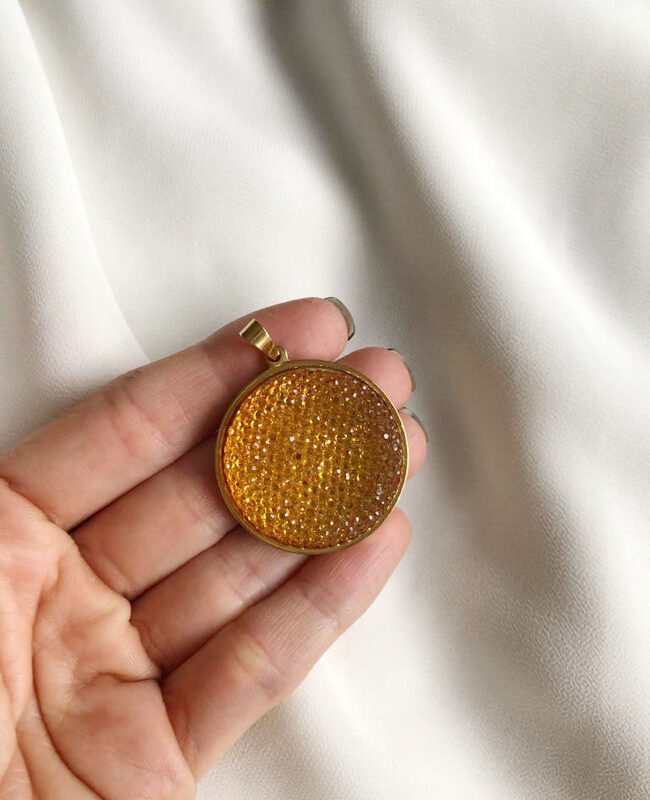 DIJE ACERO DORADO (DAD095)