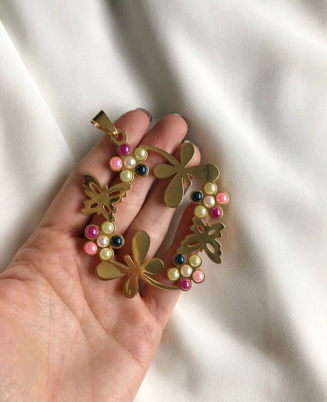 DIJE ACERO DORADO (DAD161)