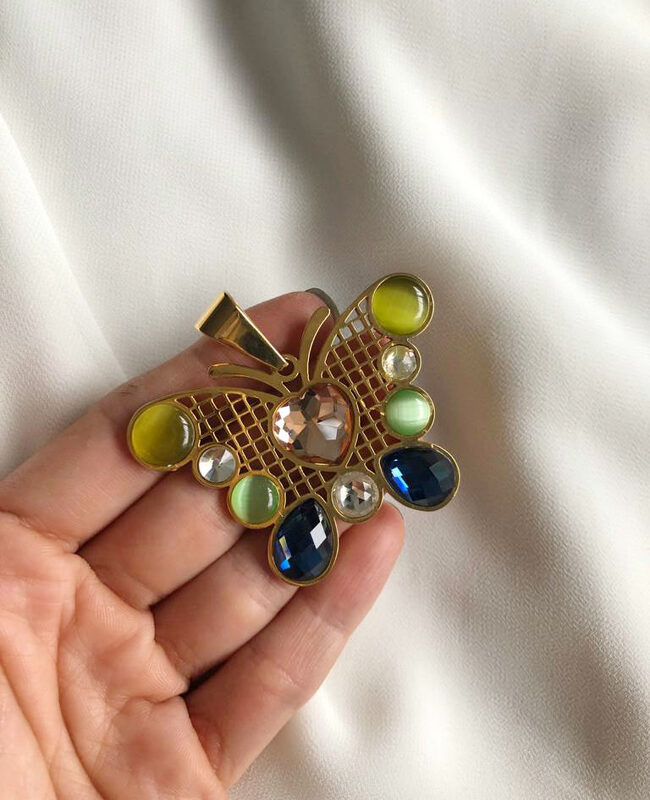 DIJE ACERO DORADO (DAD159)