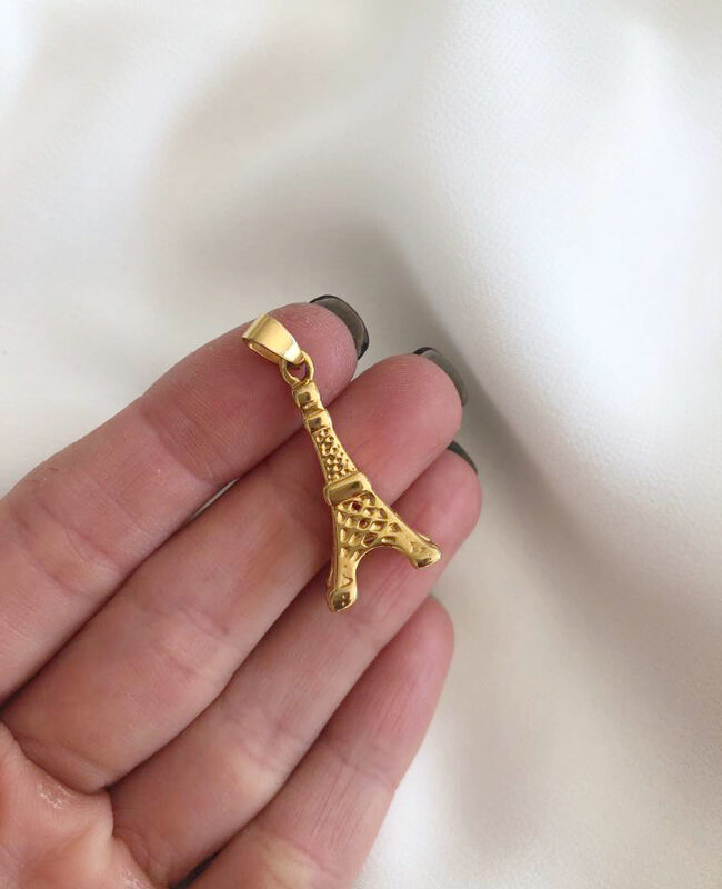 DIJE ACERO DORADO (DAD006)