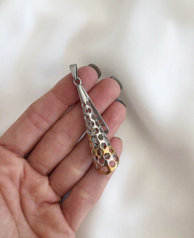 DIJE ACERO DORADO (DAD042)