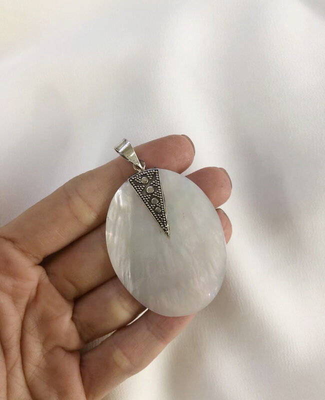 DIJE PLATA Y PIEDRA (PPD074)