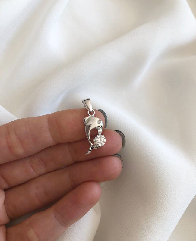 DIJE PLATA Y CUBIC (PDC029)