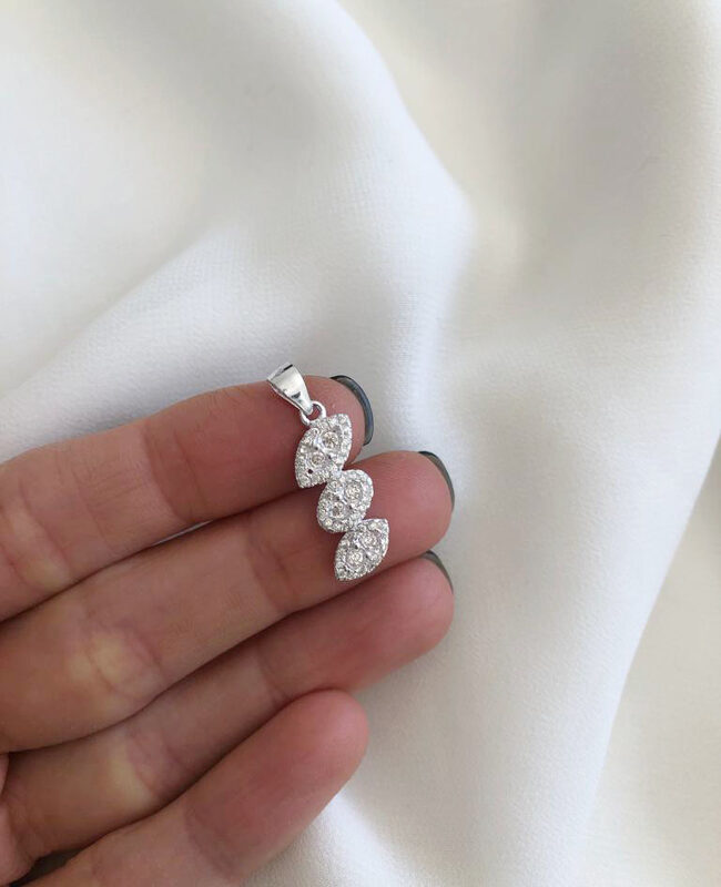 DIJE PLATA Y CUBIC (PDC025)