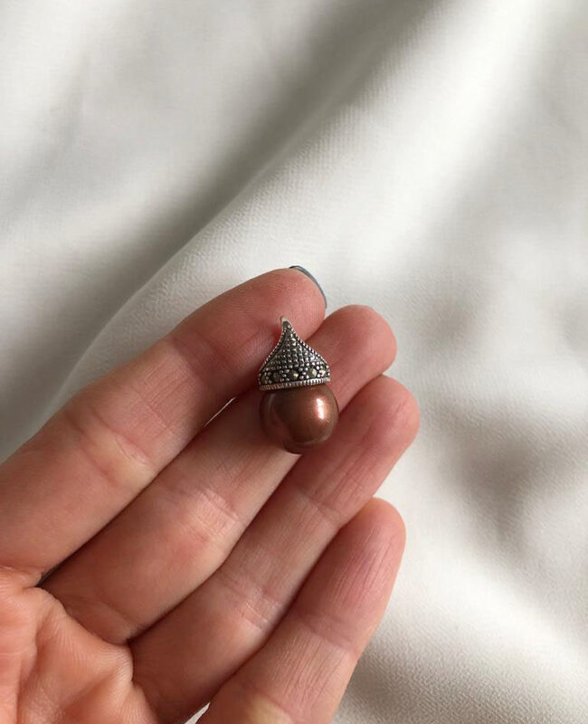 DIJE PLATA Y PIEDRA (PPD046)