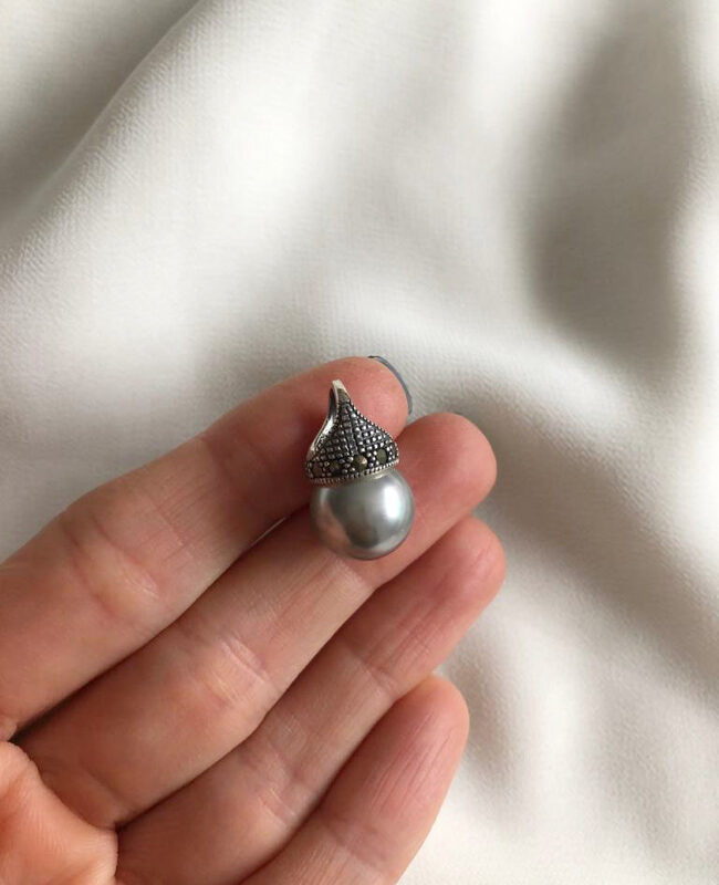 DIJE PLATA Y PIEDRA (PPD043)