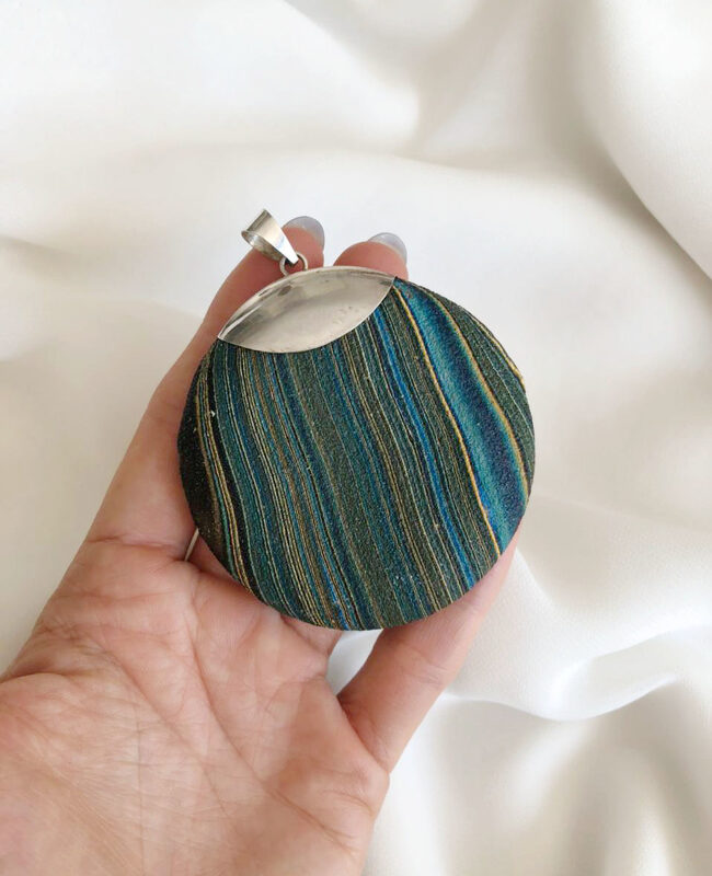 DIJE PLATA Y PIEDRA (PPD091)