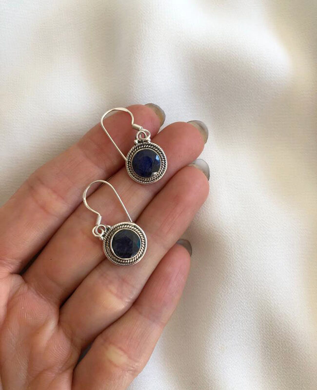 AROS PLATA Y PIEDRA  (PPN0058)