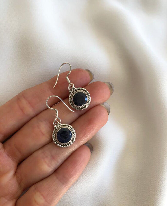 AROS PLATA Y PIEDRA  (PPN0055)