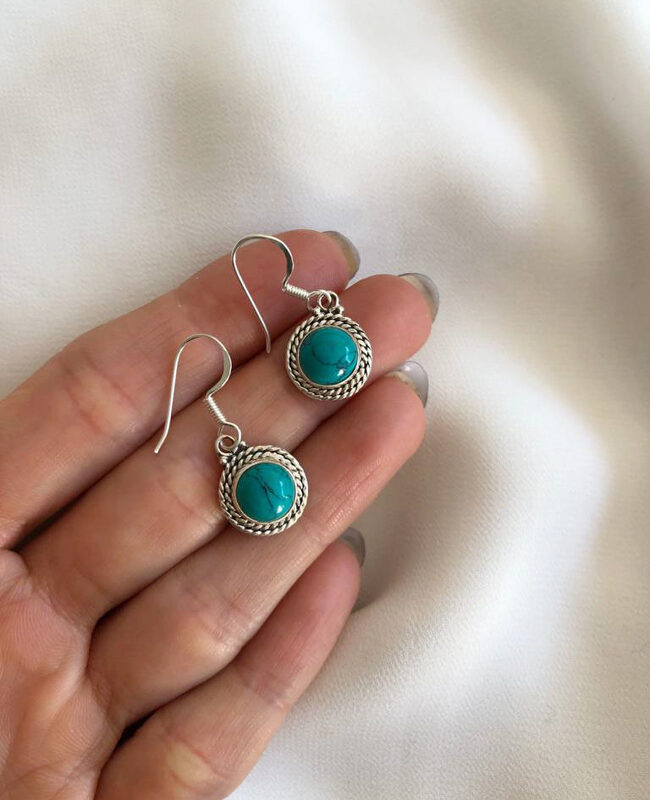 AROS PLATA Y PIEDRA  (PPN0050)