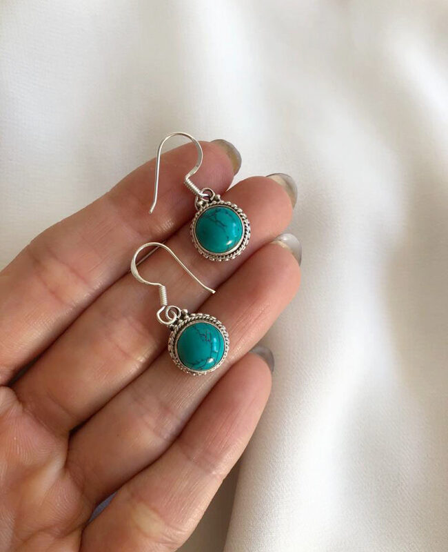 AROS PLATA Y PIEDRA  (PPN0051)