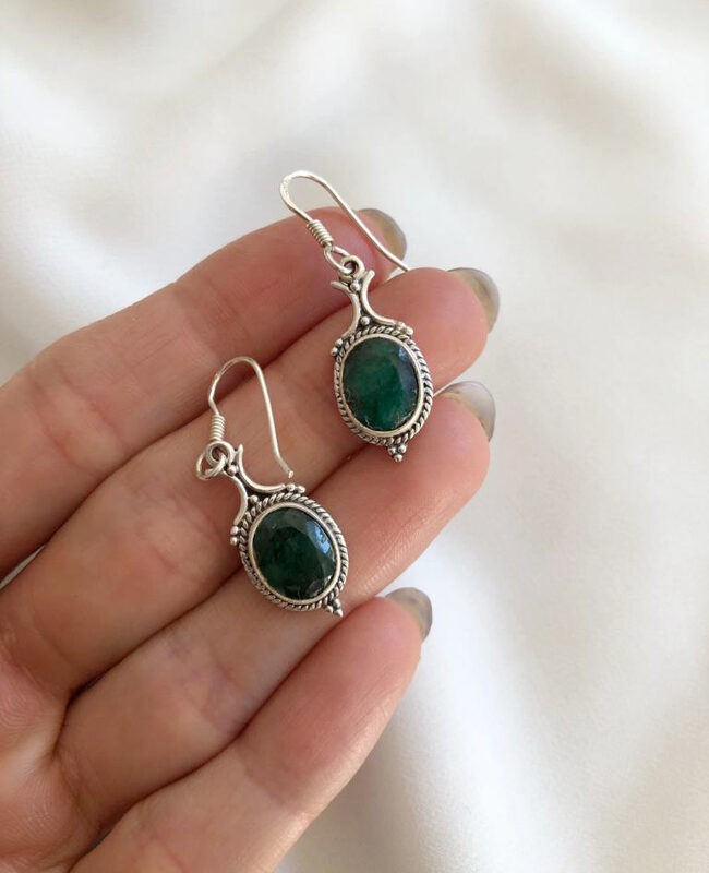 AROS PLATA Y PIEDRA  (PPN0067)