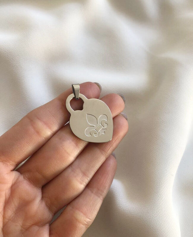 DIJE ACERO LISO (DAL030)