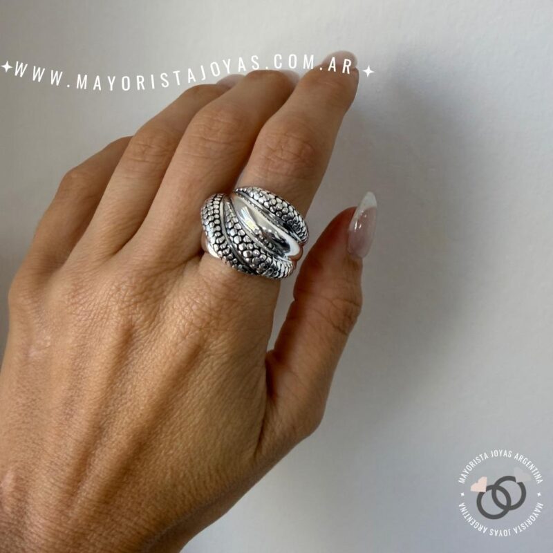 ANILLO PLATA ELECTRO (PAE0083)