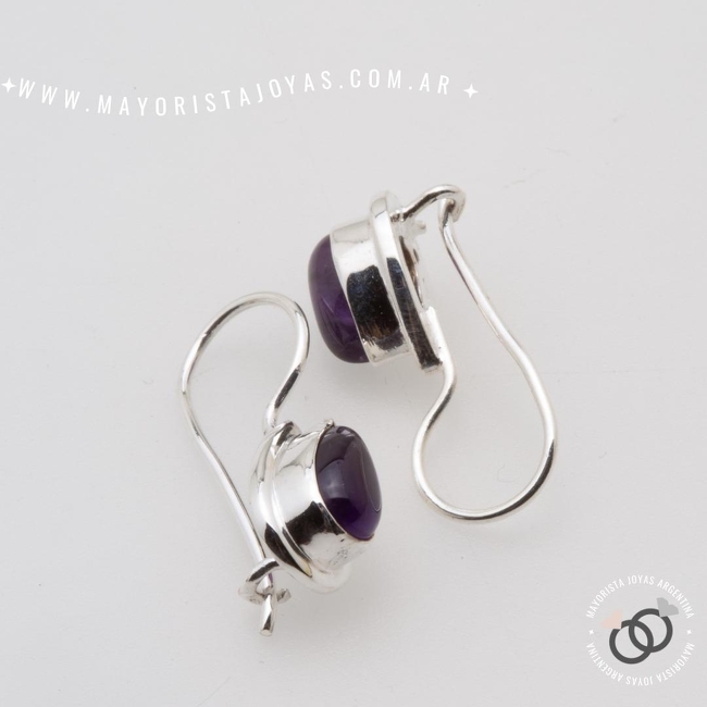 AROS PLATA Y PIEDRA (PPN0255)