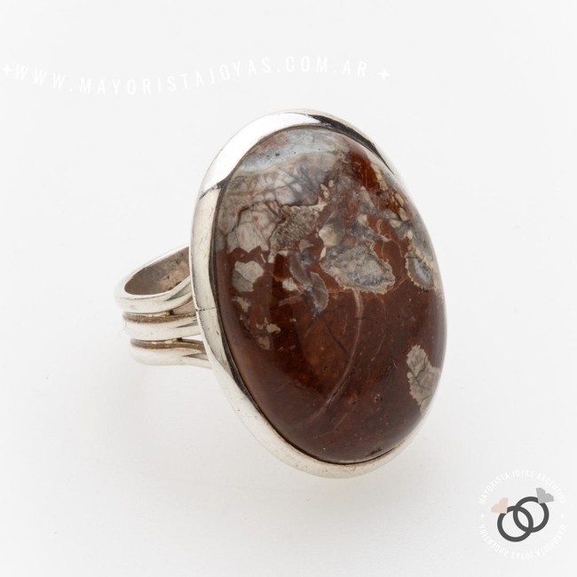 ANILLO PLATA Y PIEDRA (PAP0558)